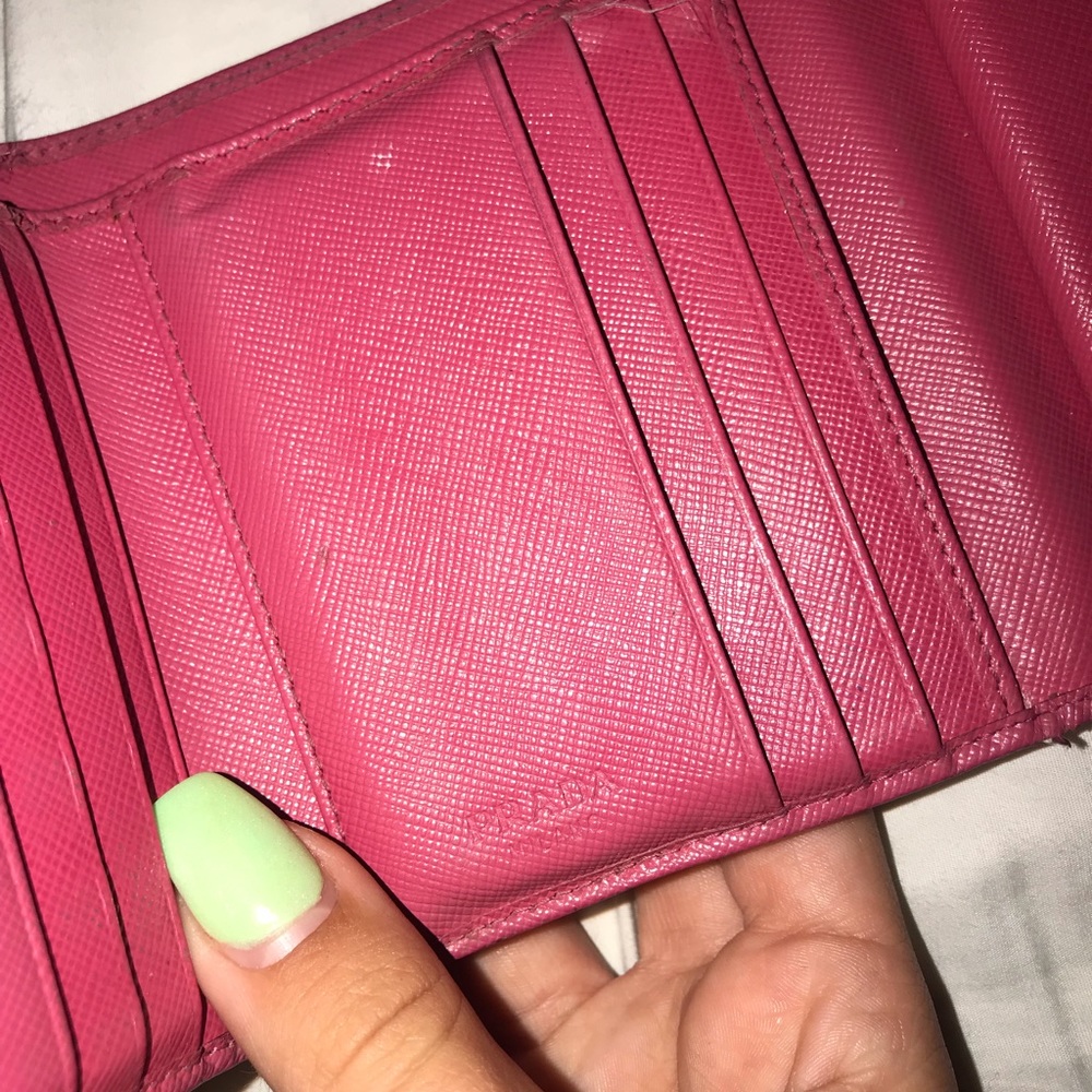 **SOLD****Pink Prada Wallet - Picture 2 of 5